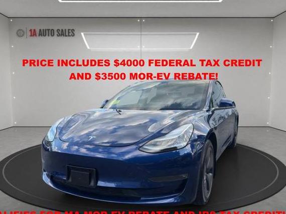 TESLA MODEL 3 2019 5YJ3E1EA1KF313889 image
